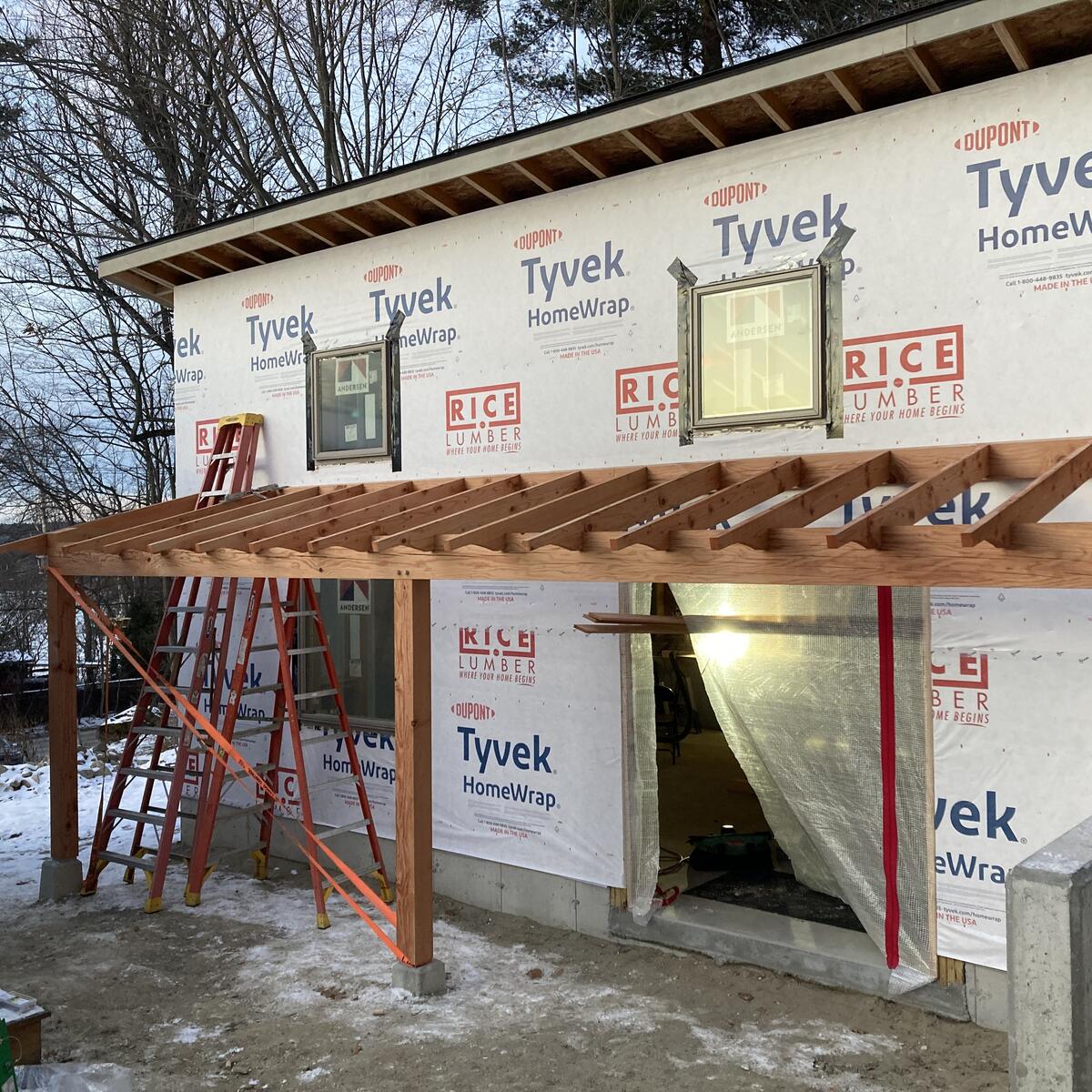 Timber Frame Porch 